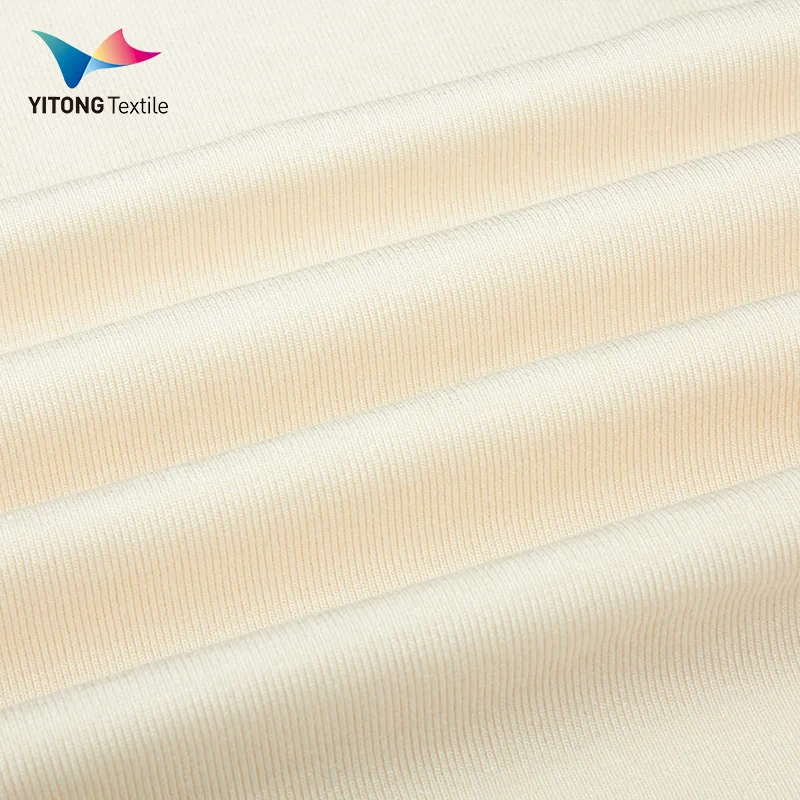 Stock Lot 270 gsm Viscose Rayon Fabric 93% Rayon Viscose 7% Spandex Fabric for Clothing