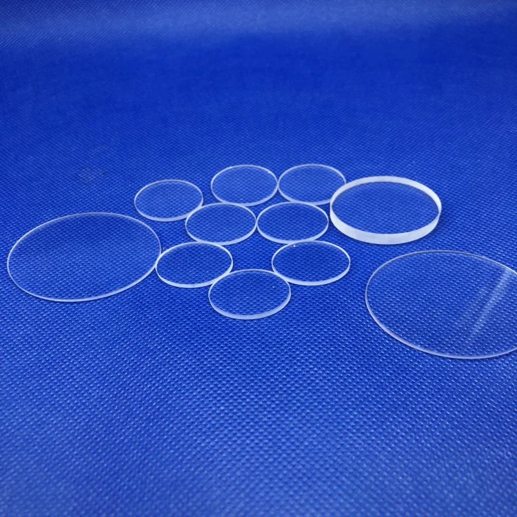 Various size quartz glass plate fused glass