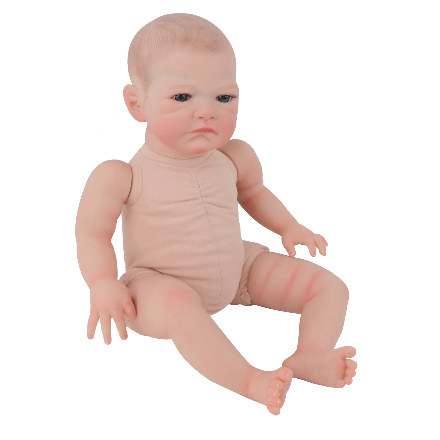 NPK  Newborn Baby Doll Handmade Lifelike Reborn Soft Touch Cuddly Doll