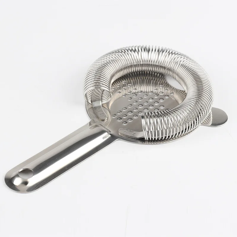 Factory Direct Bar tools Criss-Cross Cocktail Strainer Stainless Steel Bar Strainer for Bartending Kit