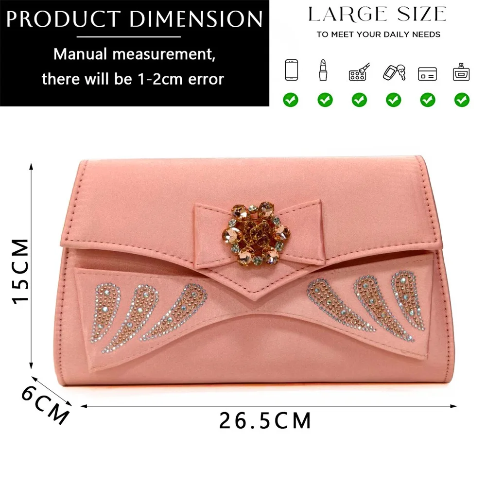 2024 Mature Nigerian Women Shoes Matching Bag Set Comfortable Heels Pointed Toe Pumps Color for Wedding Party in Green