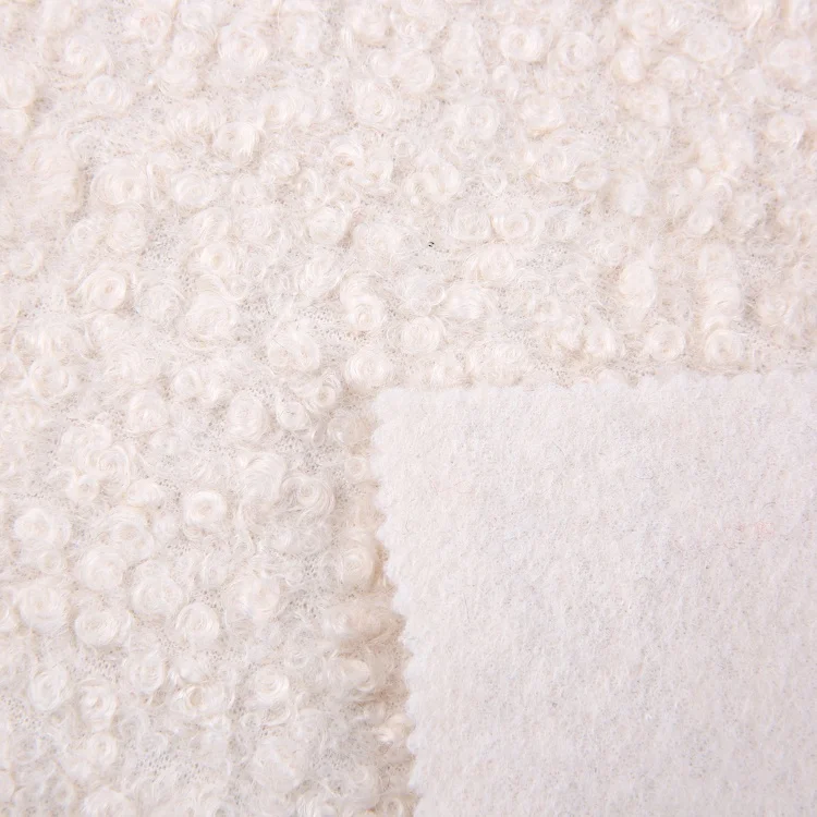 
China fabrics manufacturers 100 polyester fleece teddy fabric custom color 