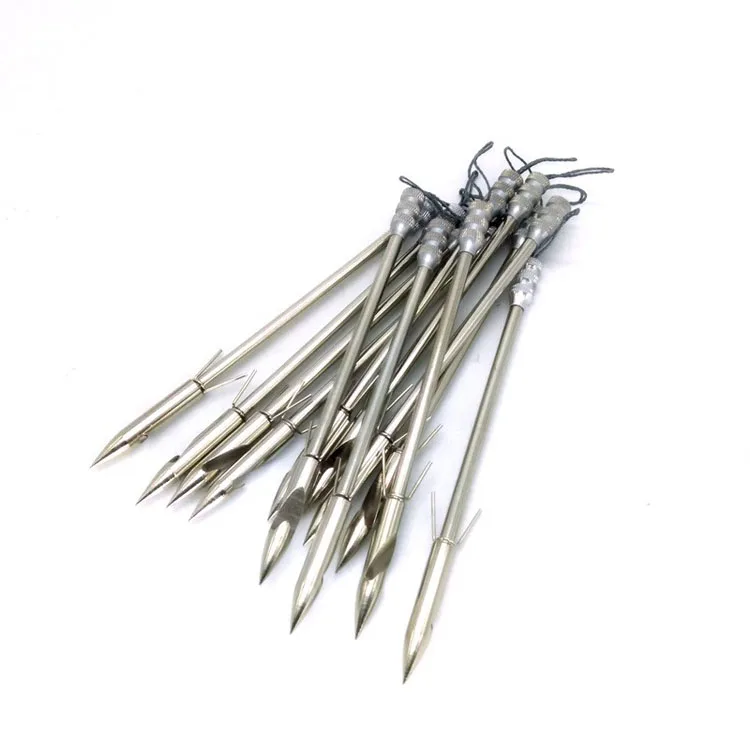 145mm stainless steel fishing dart arrow fishing slingshot arrow wide head fishing arrow