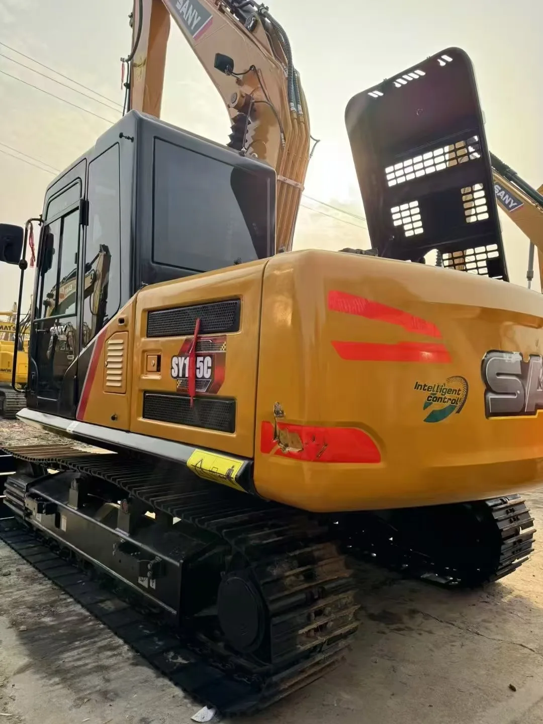 15ton Sany экскаватор SANY SY155C подержанный 155 в наличии