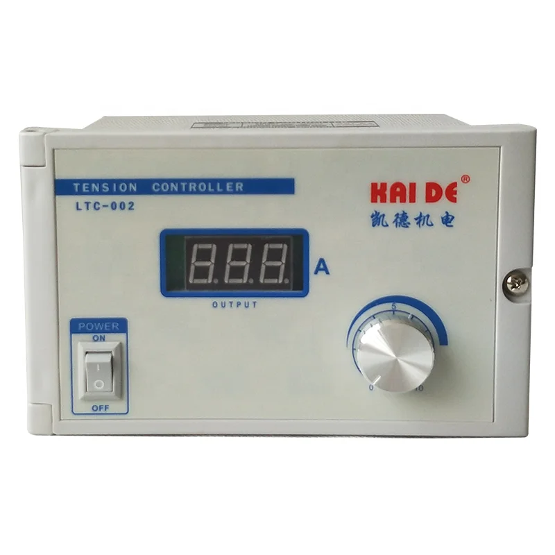 High Grade 188*110*165mm D Type Grounding Manual Web Tension Controller With Load Cell