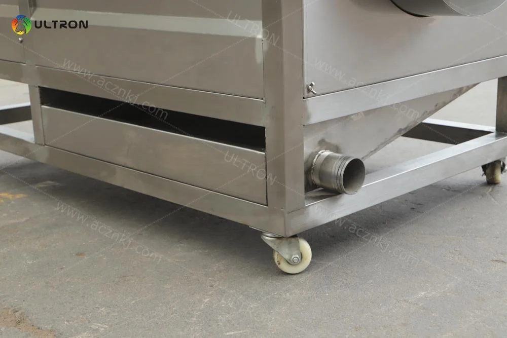 Ultron 200 кг/ч, промышленная машина для очистки картофеля, чеснока, моркови, машина для очистки овощей, стиральная машина