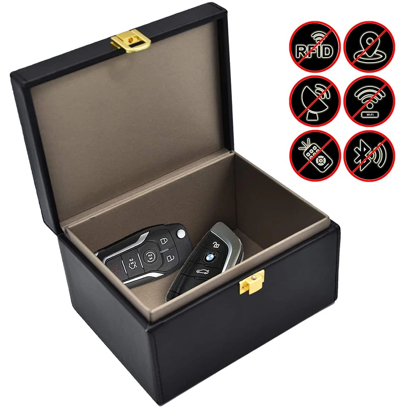 Safe faraday cage RFID box RFID car key protection case
