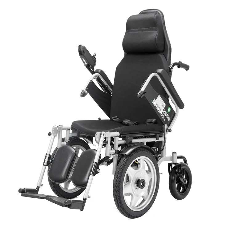 Auto power  folding electric  wheelchair wheel chair for disabled/handicapped and elderly person lightweight wheel chair 4 wheel