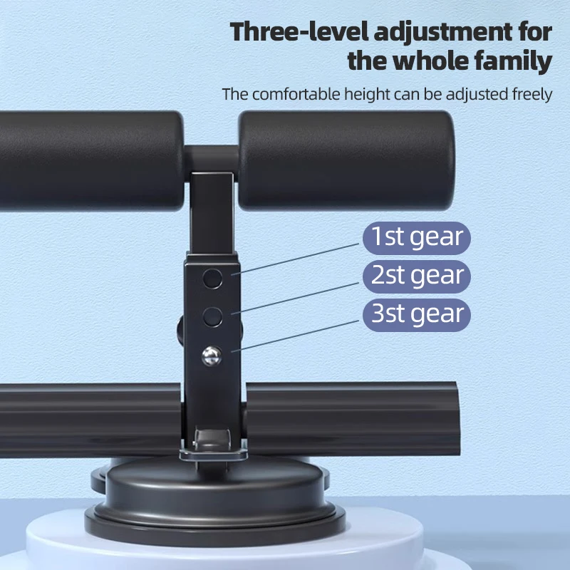Home Fitness Workout portable multi-functional 3-gear adjustment Abdomen Muscle Training Sit Up Bar assistant Device