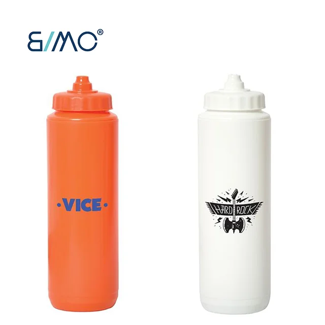 Бутылка для воды на заказ, пластиковые бутылки для питья, оптом, без БФА, Тритан, экологически чистая пластиковая крышка, Всесезонная, 32 унции