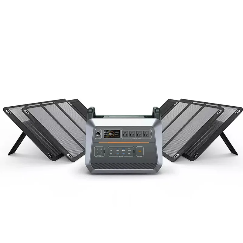 Portable Emergency Power Supply Power Station Solar Fast Charge 2073Wh New Energy Charging Outdoor Camping Power Generator