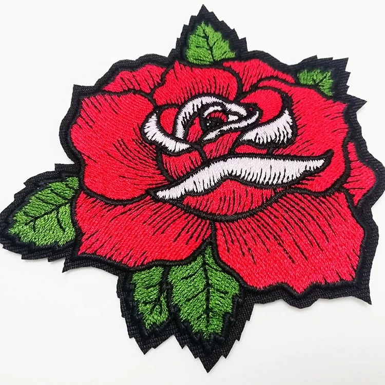 
Woven Main Label Designs Custom Clothing Embroidery Iron On Star Patches 