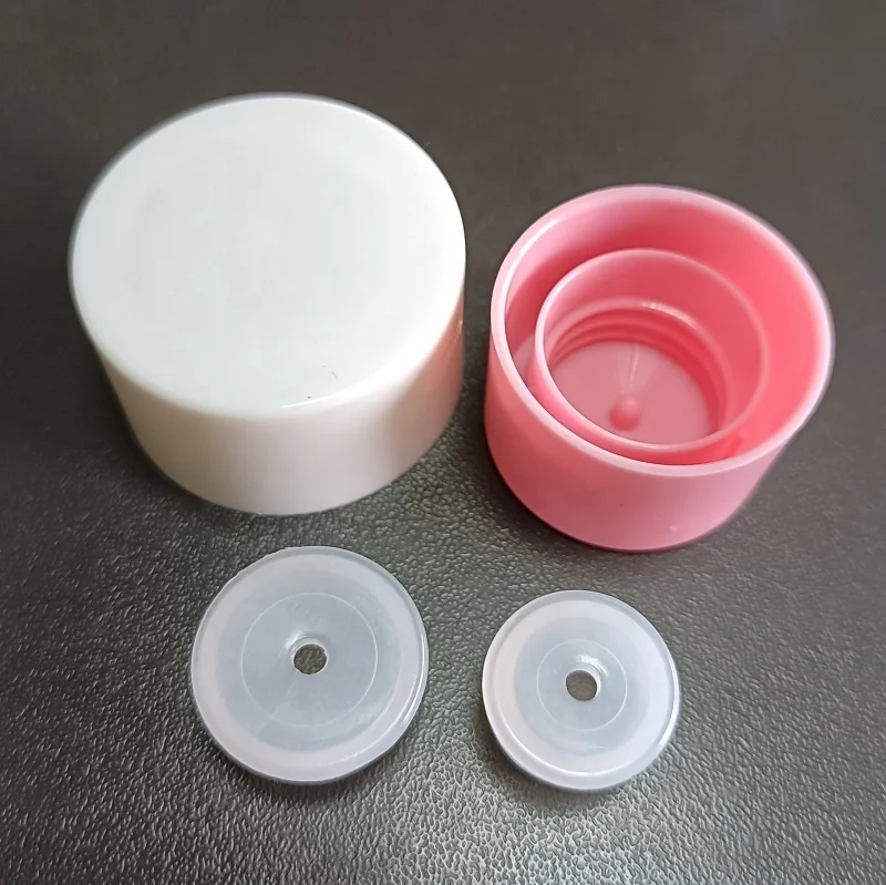 20mm 24mm 20/410 24/410 double layer plastic screw cap