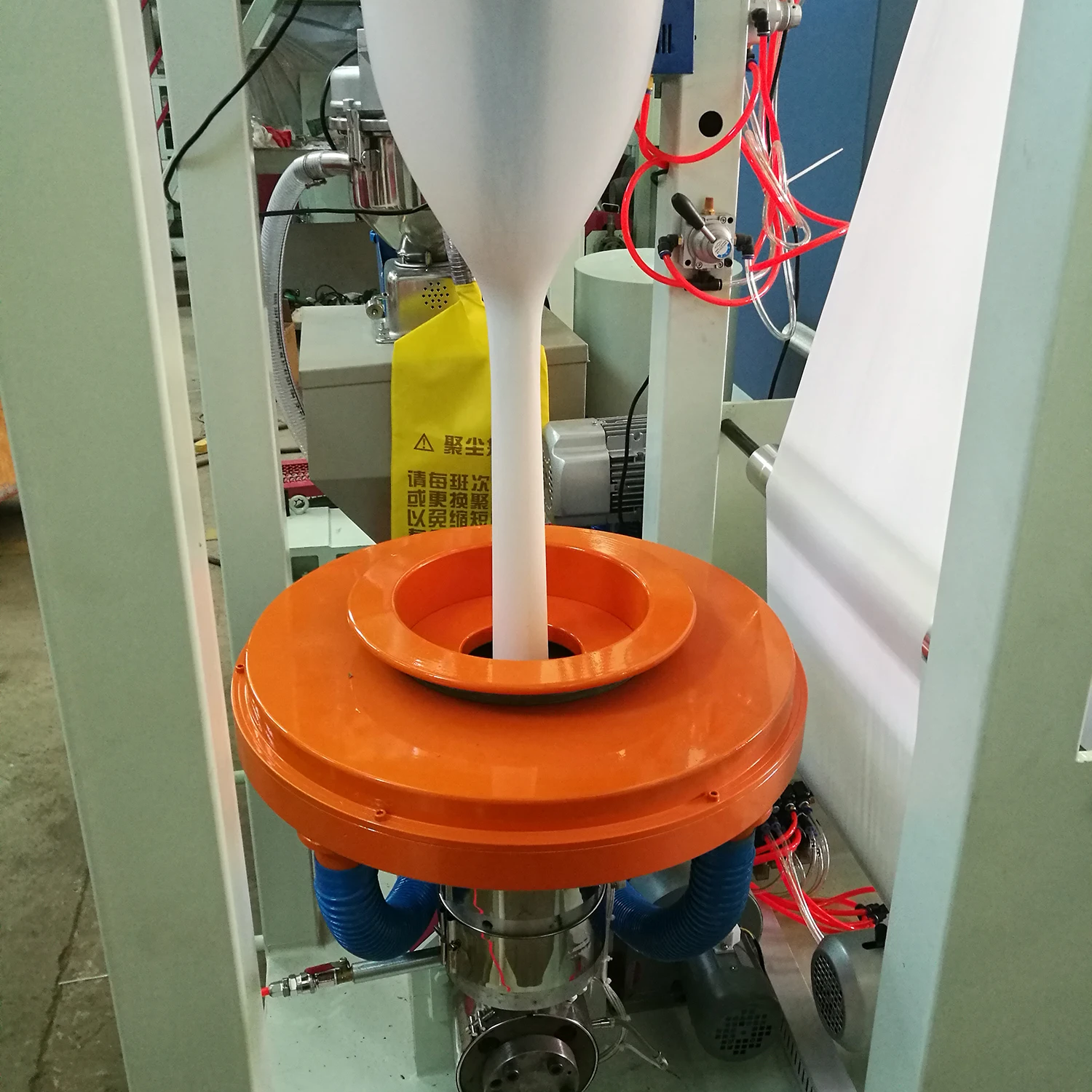 Three-layer co-extrusion film blowing machine(ABC)