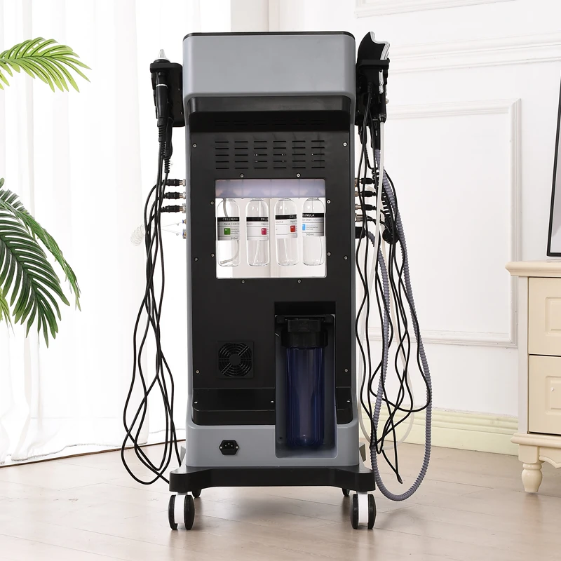 Aqua Facial Machine Hydra Oxygen Jet Dermabrasion Hydrofacial Machine Aqua Peeling Beauty Face Equipment Salon Facial Machine