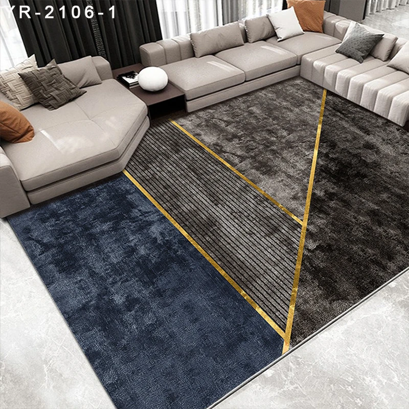 wholesale custom Modern simplicity luxury carpet top quality carpets center rug living room  soft fluffy carpets