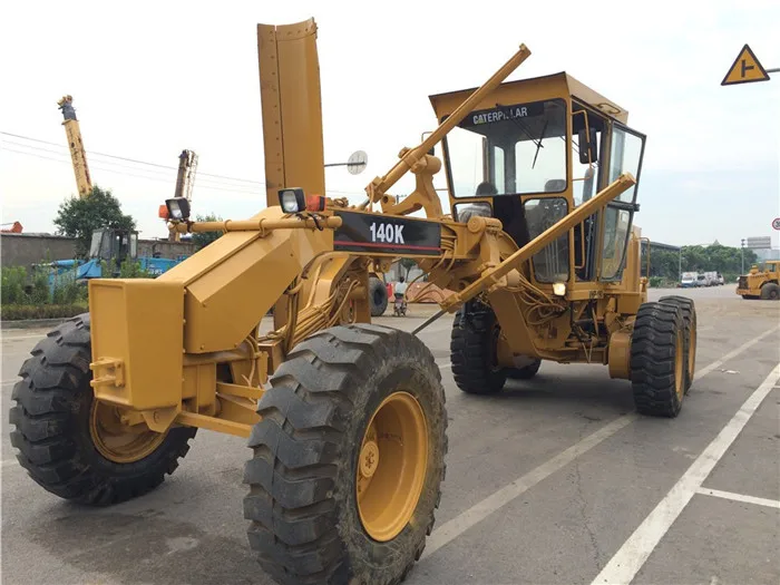 Землеройная техника автогрейдер caterpillar 140K оригинальный Caterpillar недорогие б/у автогрейдеры