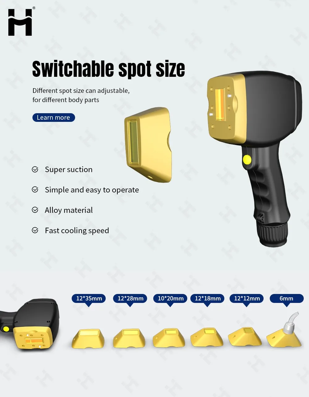 Huamei Newest 4 in1 laser diodes 808 Diode Laser Ice Titanium755 808 940 1064nm Diode Laser Hair Removal Machine