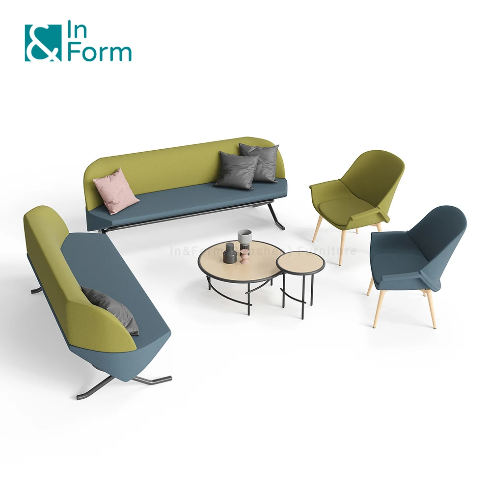 Nordic Designer 2-Seater Office Guest Reception Modern Luxury Accent Lounge Living Room Sofa