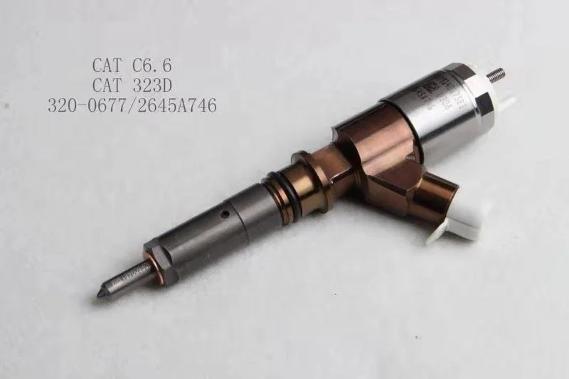 320-0677 Cat-erpillar 320D/323D Excavator C6.6 Engine Accessories Fuel Injector