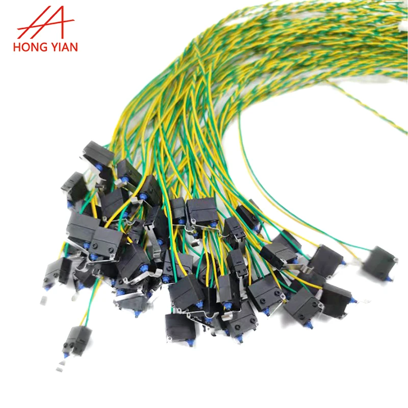Factory Custom Micro Switch H3-D1-1D05 to Housing 5037-5023 Molex 26AWG Assembly Cables