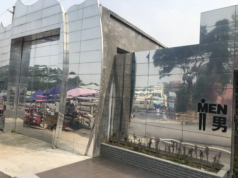 Aluminum mirror finished high quality perforation panel anodize mirror aluminum hook on ceiling and cladding panel