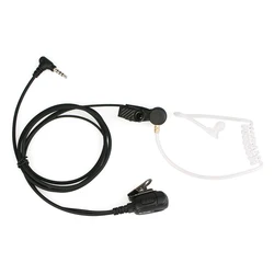 3.5mm 1-Pin Acoustic Earpiece Mic PTT Headset for YAESU VERTEX