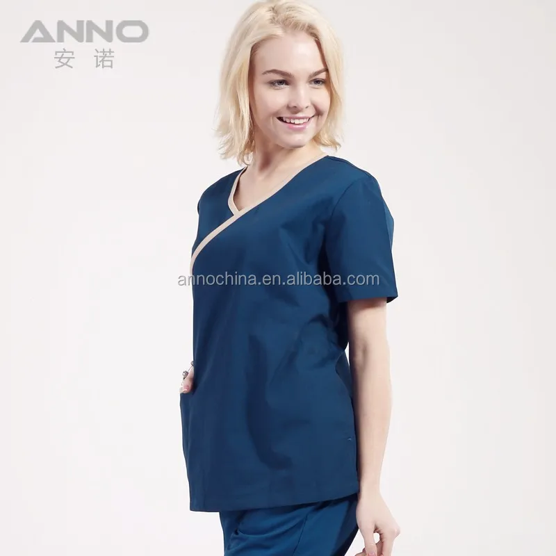 2022 Group Private Label  Wholesale Cotton Polyester Medical Hospital Scrubs Uniforms Sets