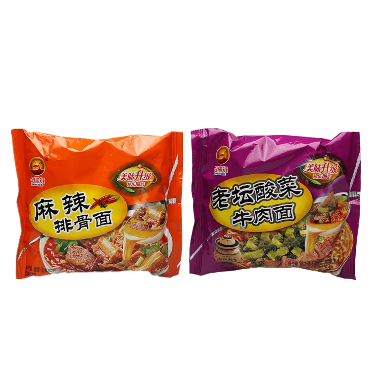 Wholesale Baged Instant Noodles Popular Convenience Instant Food JINRUIER Instant Noodles (11000002834459)