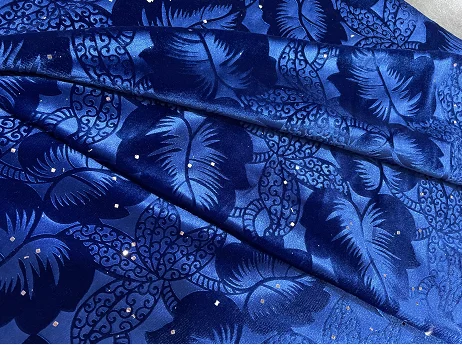 
93 polyester 7 spandex fabric KS velvet light color fabric from factory 