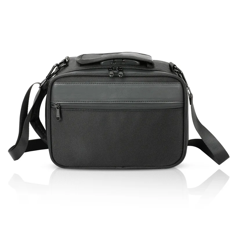 Wholesale Smell Proof Bags 1680D Polyester Deodorant Bags with Combination Lock Waterproof Smellproof Shoulder Crossbody Bags