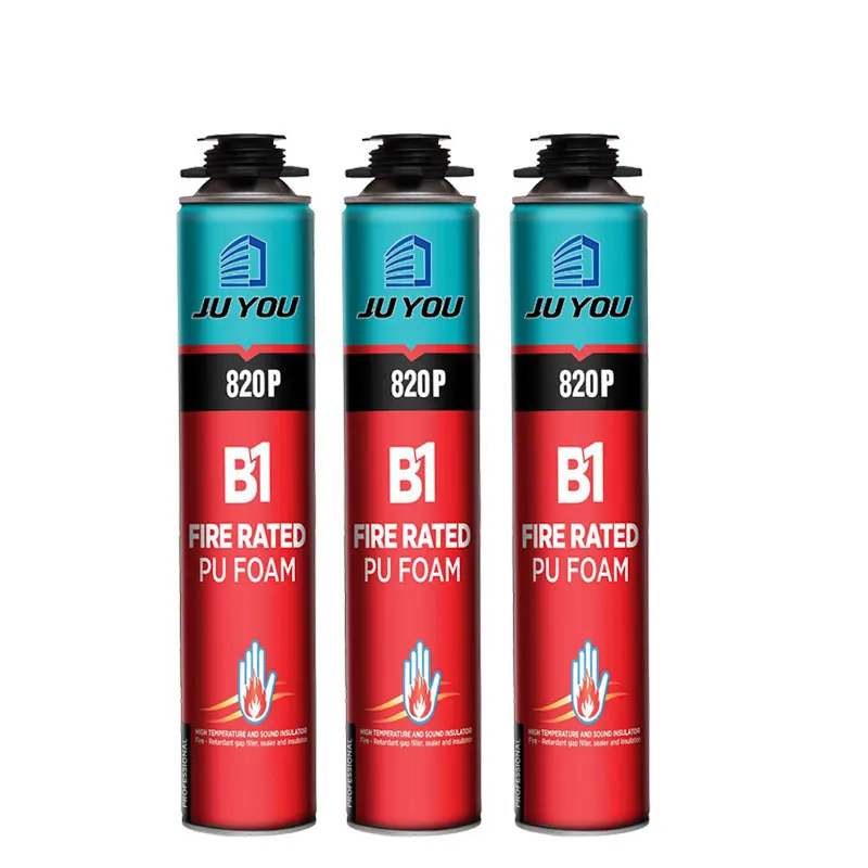 Fire Retardant Adhesive Aerosol Cans Polyurethane Sealant Diy Wholesale Insulation Kit 750ml Pu Master Urethane Foam Sprays