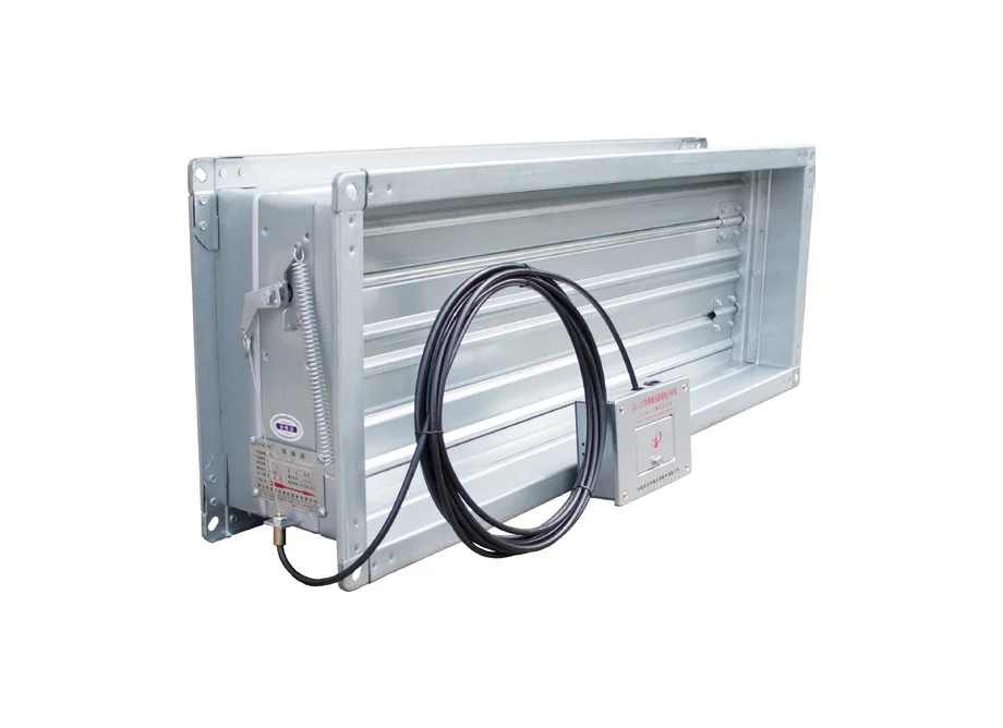 Fire Ventilation And Smoke Exhaust Valve Galvanized Sheet Air Volume Regulating Valve