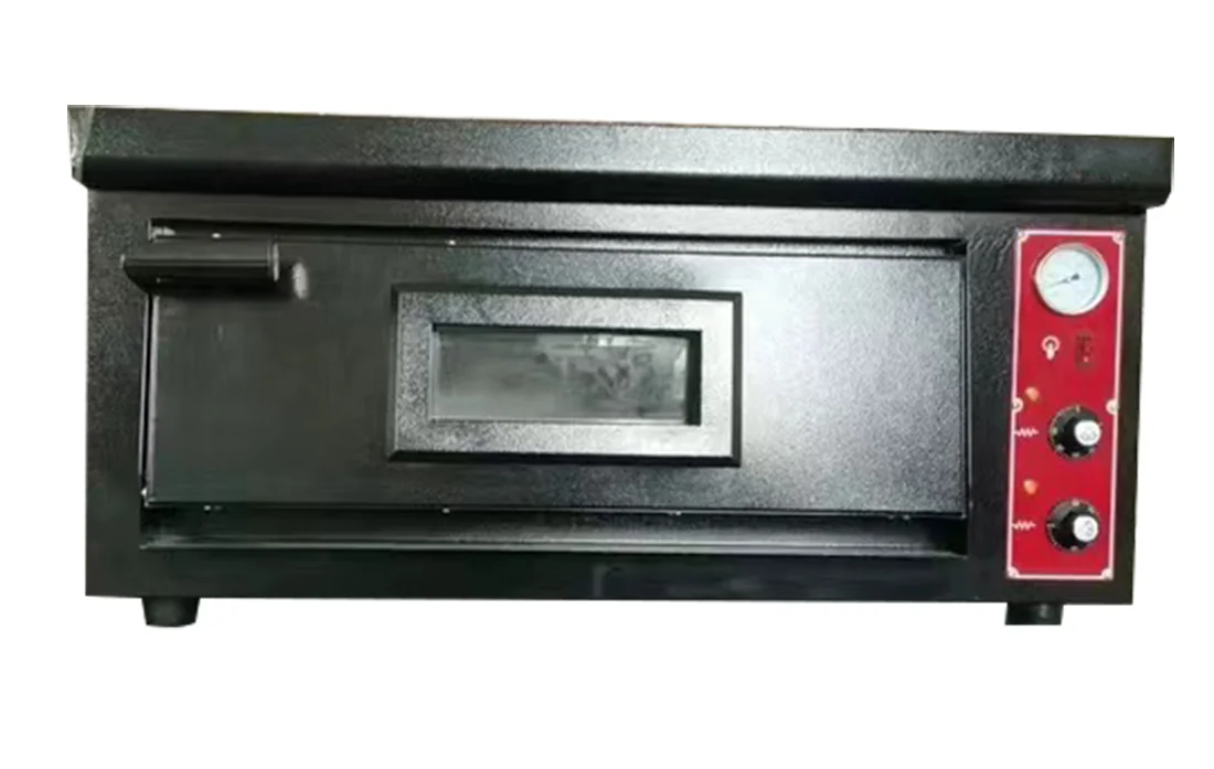 Lyroe hot sale Electric Pizza Oven  Bread Shop 1/2 grid Heating Pizza Crepe Bread Bakery Machine