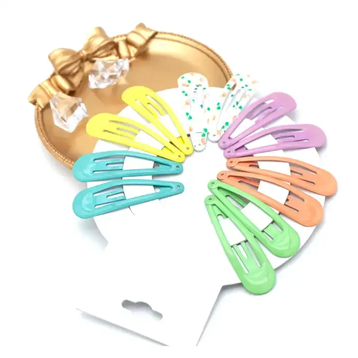 Taimeng Oem Styling Cute Kid Duck Bill BB Clips Hair No Dent Alligator Barrettes Bend Hair Clips For Salon Hairdressing Bangs