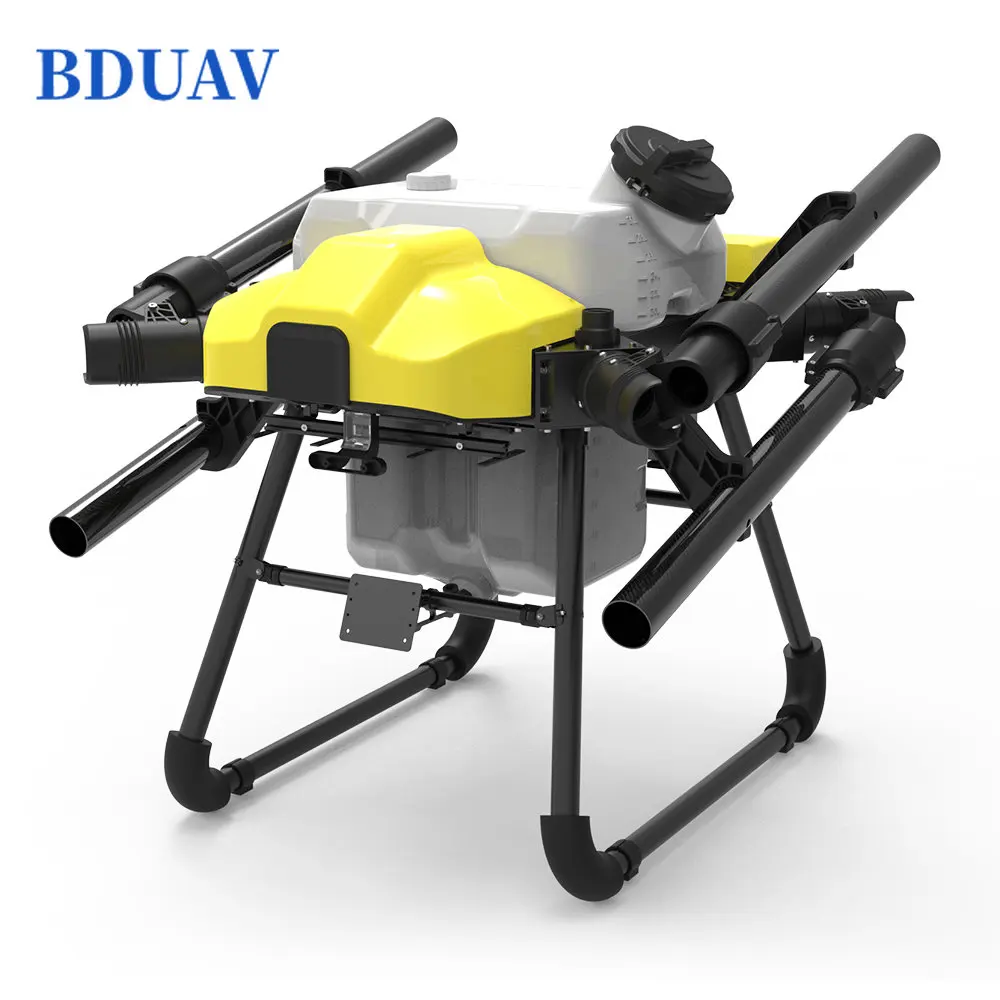 Agricultural Drone 4 AXIS 30L 50KG   Frame Hobbywing X11 14S 50mm Motor Power System and Miniature Centrifugal Nozzle