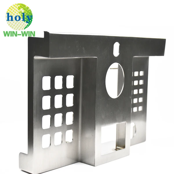 Customized Stainless Steel Sheet Metal Laser Cut Panels Cover Bracket Parts Welding Metal Parts laser Cutting Service