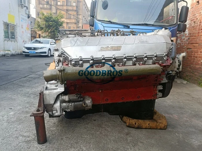 Original Japanese Used V25C Diesel Engine for Hino Marine