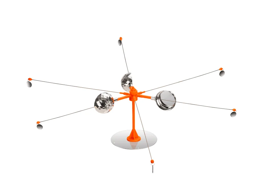 Qiao  Liang   Solar Power Birds Repeller Voice Scarer 360 Degree Rotary Repellents Crows Deterrent Orchard Patio Garden Pest Con