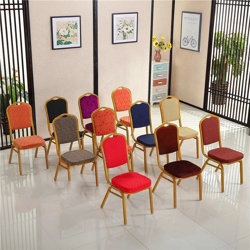 Cheap price restaurant hotel wedding chair stacking banquet event chair party dining chair for event with golden legs