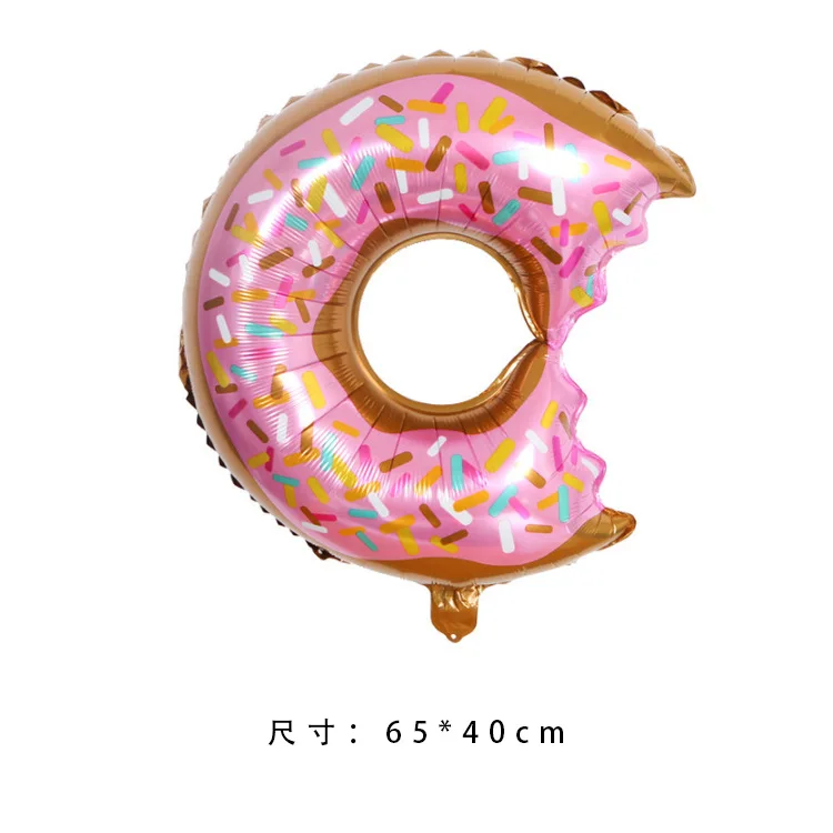 Candyland Birthday Party Decorations Donut Birthday Party Supplies with Happy Birthday Banner Ice Cream Foil Balloon