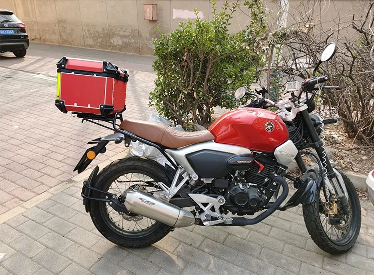 SHENGLIN Saddlebags дешевый алюминиевый верхний чехол для мотоцикла