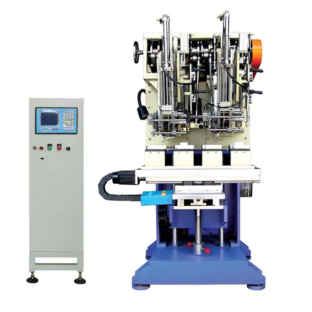 High Speed doulbe heads brush bristle tufting machine