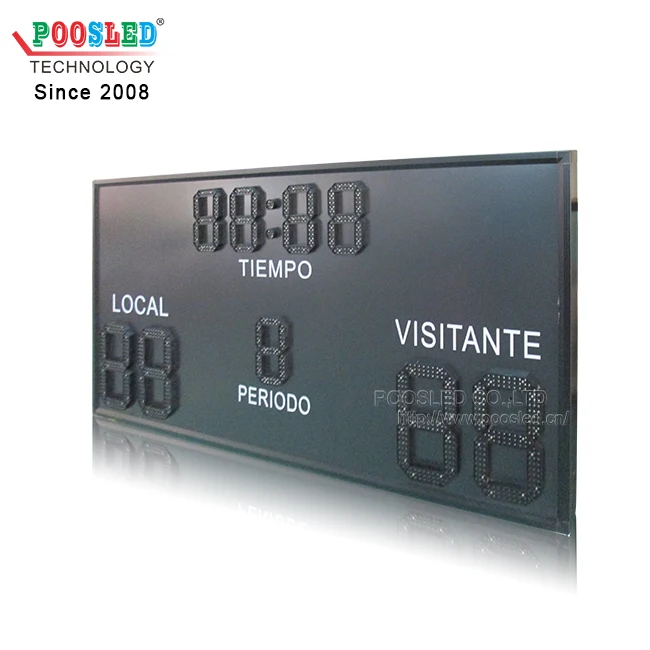 LED multi sport scoreboard for sale high brightness outdoor LED volleyball scoreboard sports scoreboard for volleyball for gym