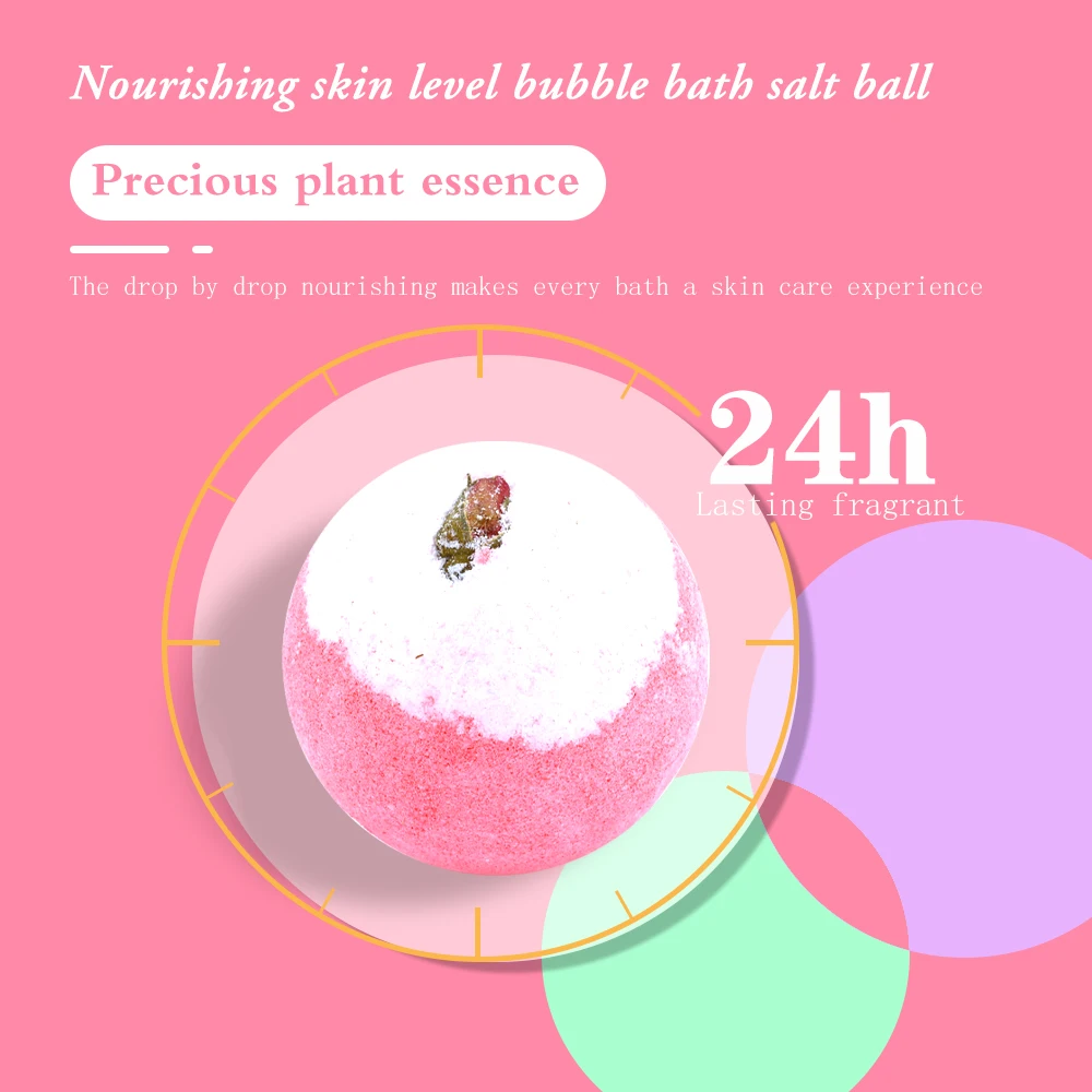  OEM Ванна Fizzies Bubble Fizzy уход за кожей эфирное масло Bathbombs спа для тела Омоложение кожи натуральные банные бомбы подарочный набор женщин