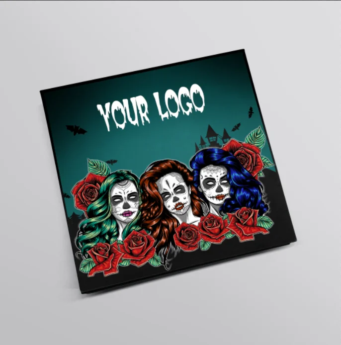 New Arrival Coffin Lash Boxes Wholesale 25mm Mink Lashes Vendor Halloween Coffin Shape Eyelash Package Black Lash Cases