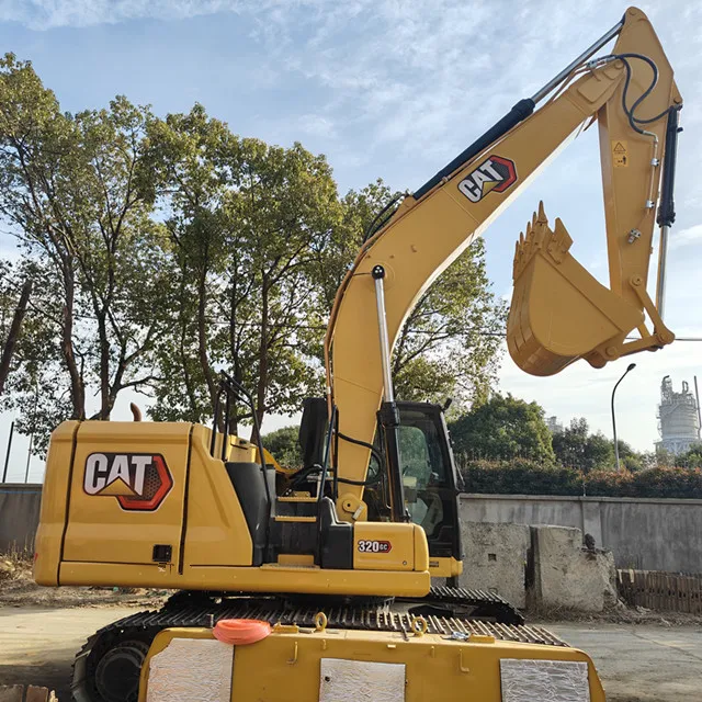 hot sale good Price Heavy Construction Equipment used Caterpillar 320GC 20-Ton Crawler Excavator machine in china