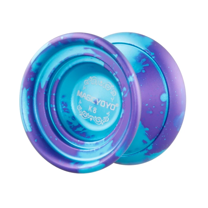 Йо-Йо Magicyoyo K8 с бабочкой из металлического сплава алюминия профессиональный 8 шариками подшипником U-образной формы длительным сном продвинутый йо-йо