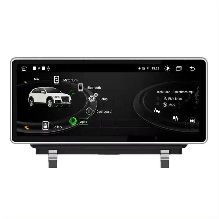 10 25/12 3 дюймов Android 13 4 ГБ + 64/128 Встроенный GPS автомобильный плеер Мульти-медиа для Q3 2013 ~ 2018 Audi Автомобильный видеоплеер