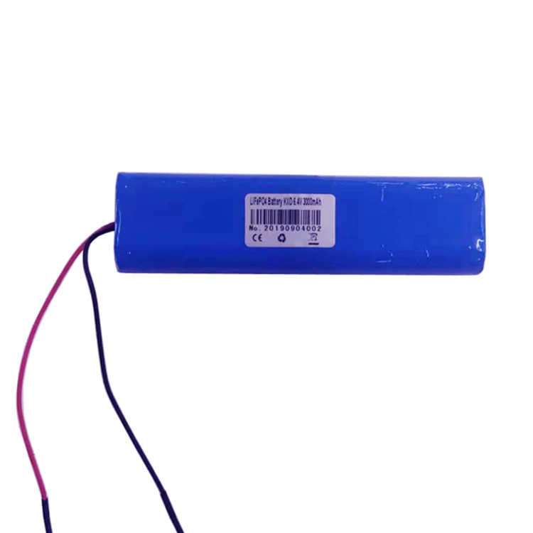 Rechargeable 18650 2S2P 6.4V 2800mah battery pack 2800mah 6.4v 2800 mah lifepo4 batterie